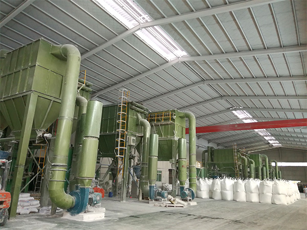 A mining company in Pakistan produced dolomite powder, purchased and established a ring roller mill