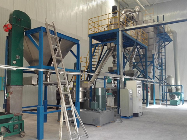 Production line of pea protein isolate mechanical Air Classifier Mill of a company in Beijing