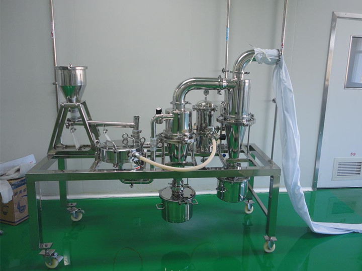 Ibuprofen Spiral Jet Mill production line of a pharmaceutical company