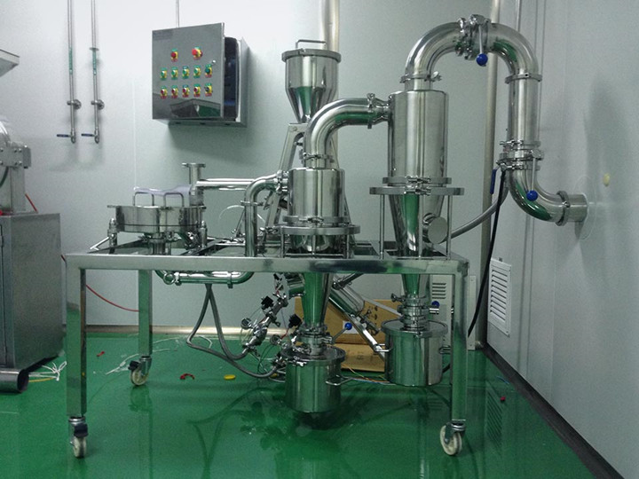 Spiral Jet Mill production line of API for a pharmaceutical company