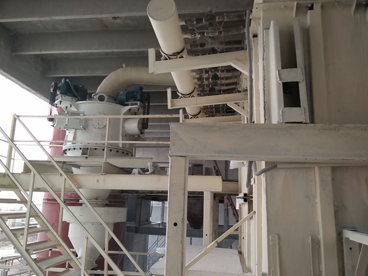 On-site display of dolomite mill + classifier project