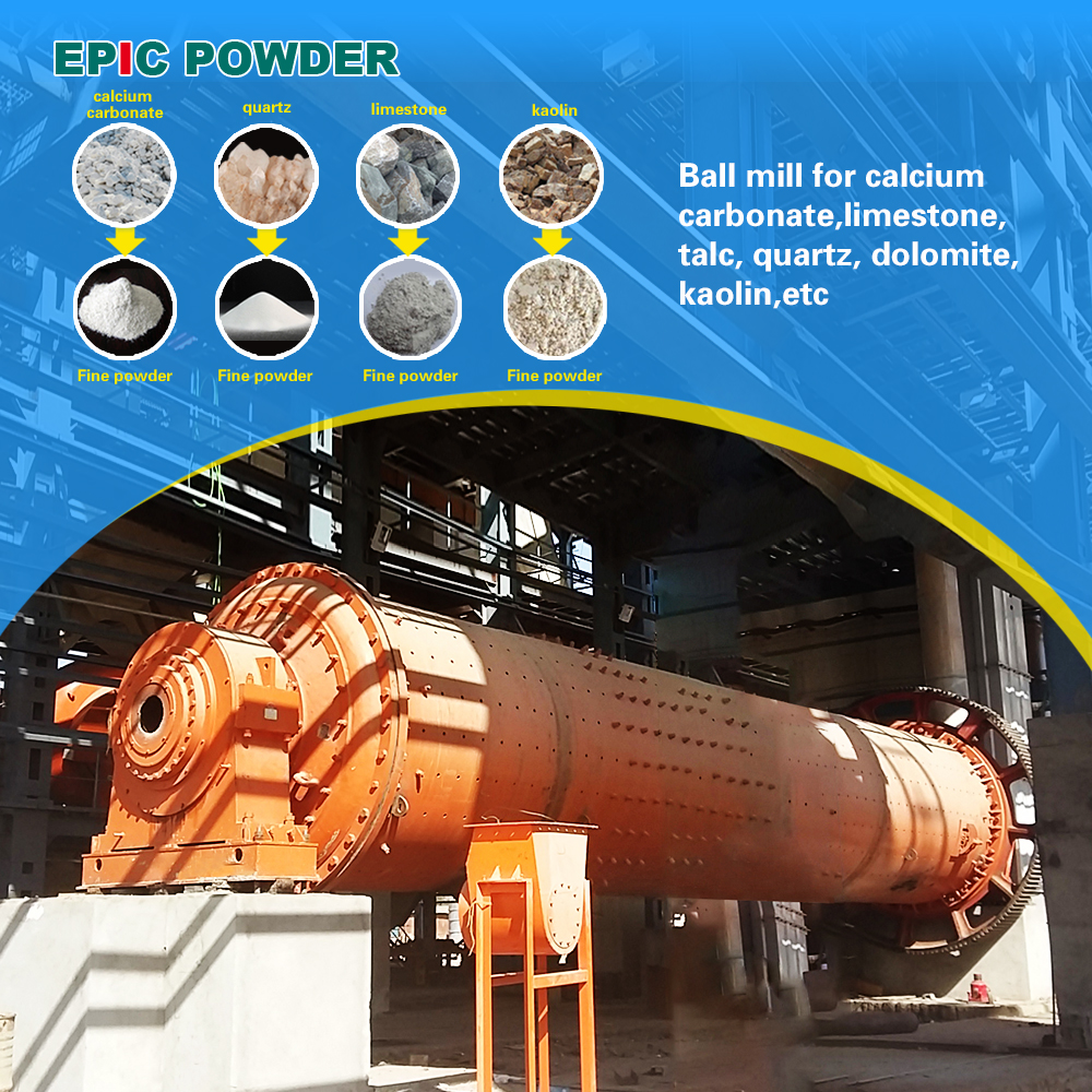 What are the advantages of producing quartz powder by ball mill?
