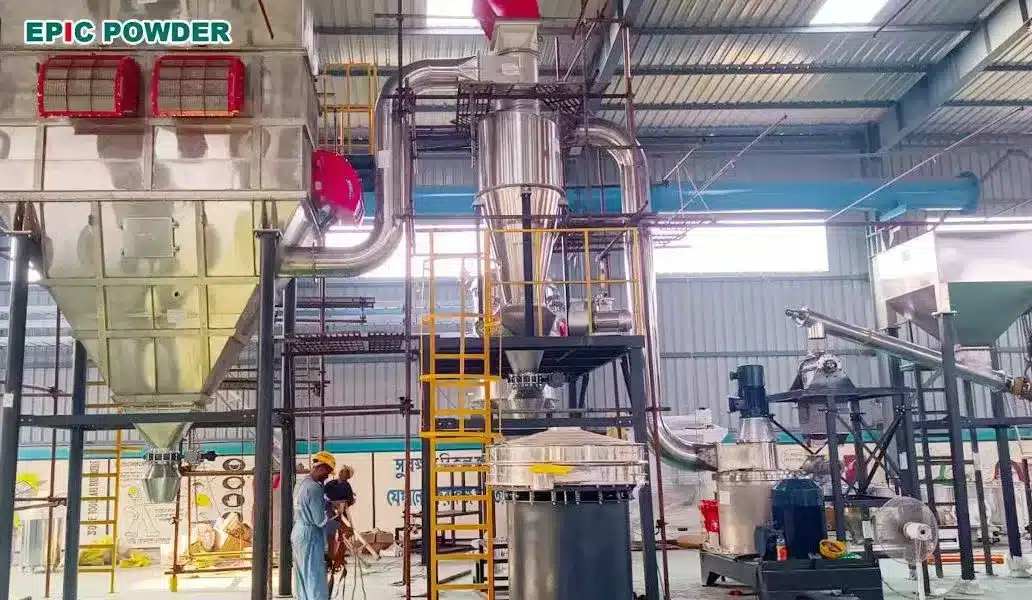 Çinko Fosfat Sınıflandırma Hattı
